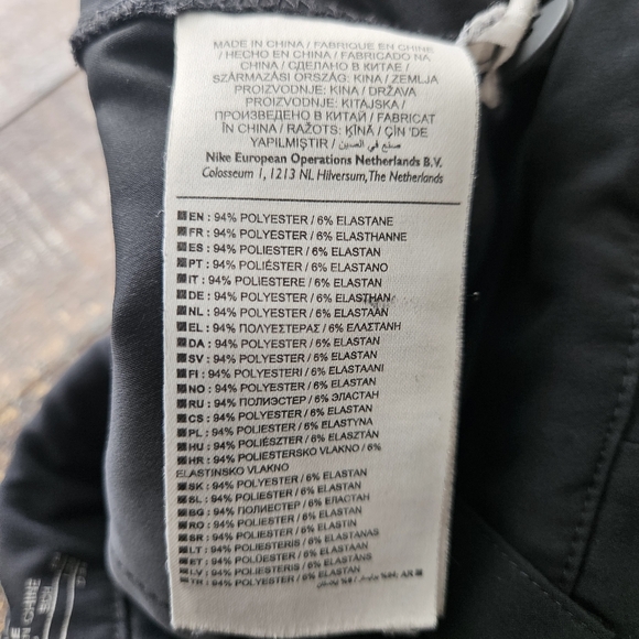 Nike Golf Skort Stretch Belt Loops Welt Pockets Women's Size 2 Black - Picture 5 of 7